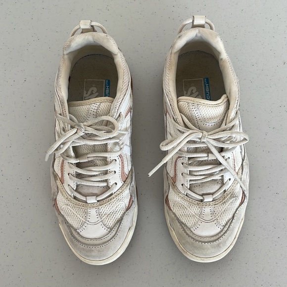 Vans Varix WC Sneakers in white and pink - Picture 5 of 9